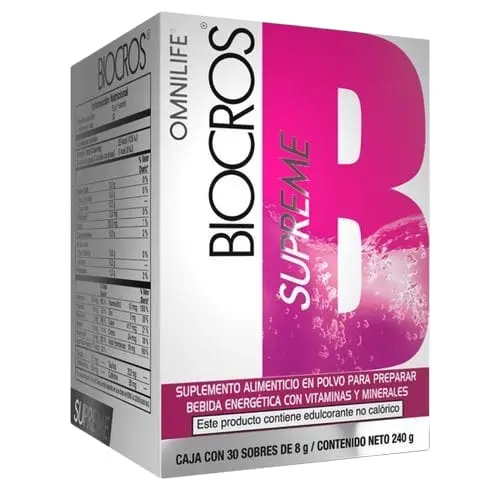 [OMF-0001] BIOCROS SUPREME CAJA 30 SOBRES 240 GR