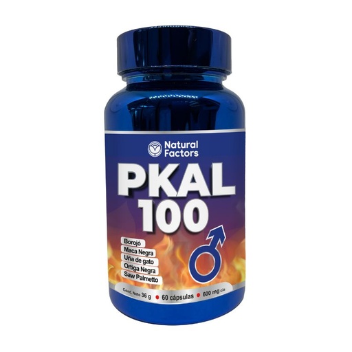 [NTF-0019] PKAL 100 X 100 CAPSULAS NATURAL FACTORS