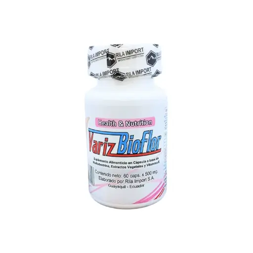 [LTN-0027] VARIZ BIOFLOR 60 CAPSULAS 500 MG LACTINA