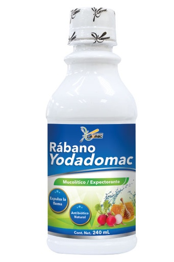 [LBM-0038] RABANO YODADOMAC JBE. 240ML. LABMAC